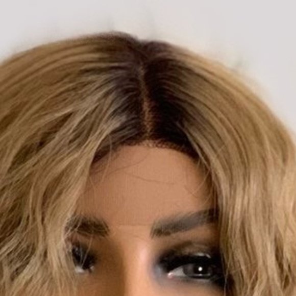 Swiss Lace Front Honey Blonde Waterfall Waves Wig main image 9